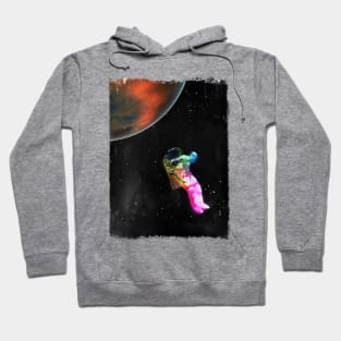 Colourful Astronaut in Space Hoodie